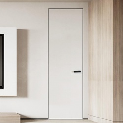 Invisible Frame Interior Wood Door